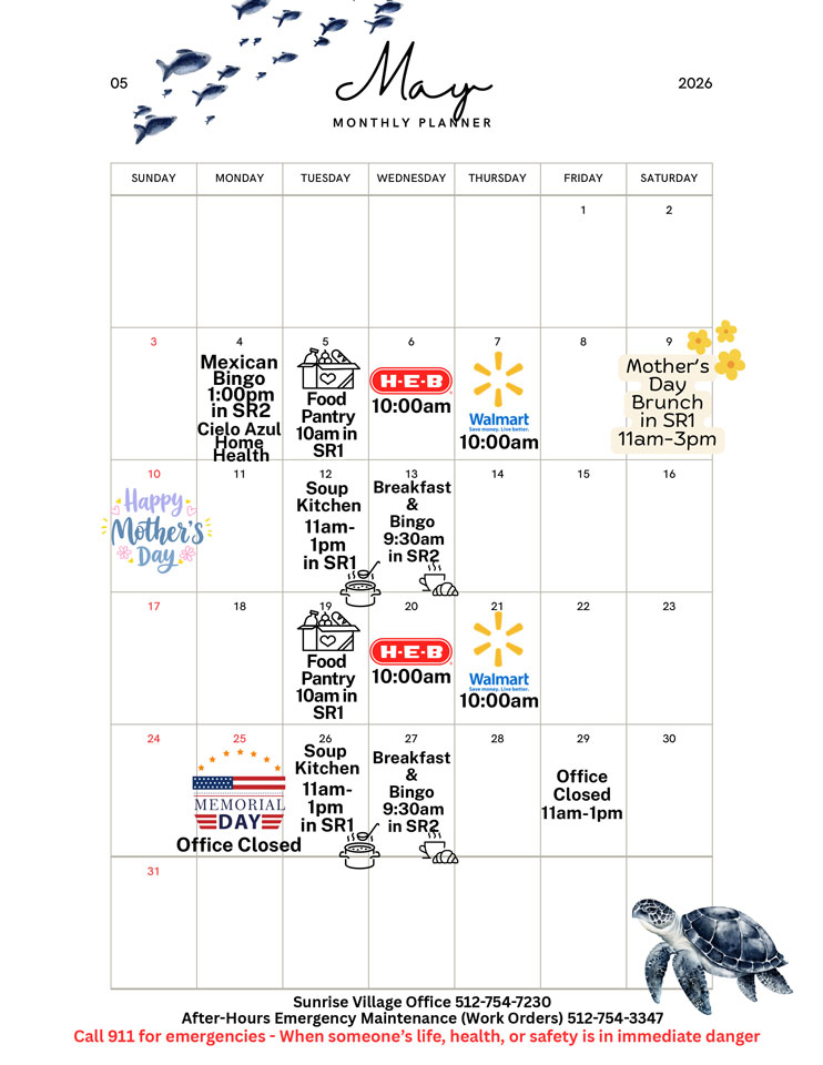 May 2026 Calendar